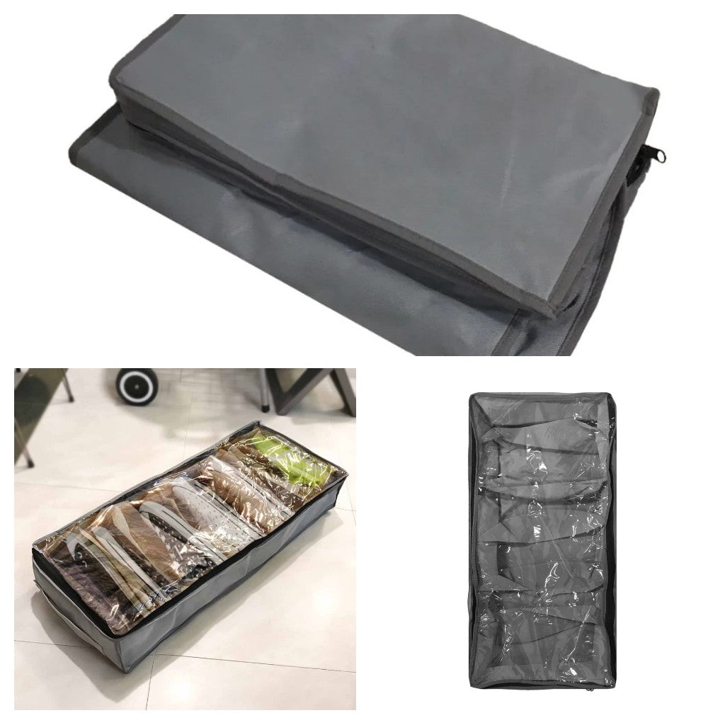 6 Pocket Dust Proof Shoes Storage Organizer...